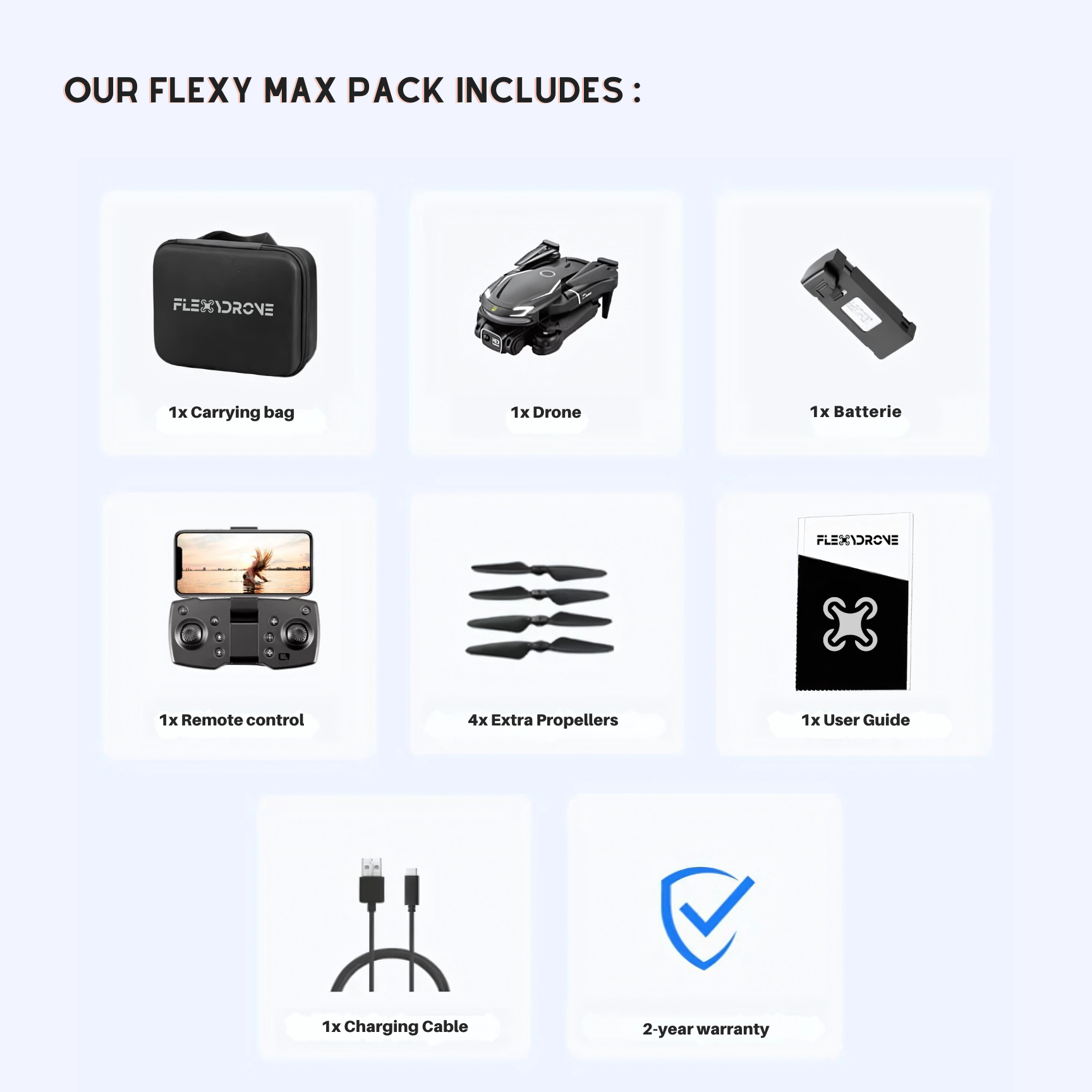 FLEXY Max -  Drone 4K